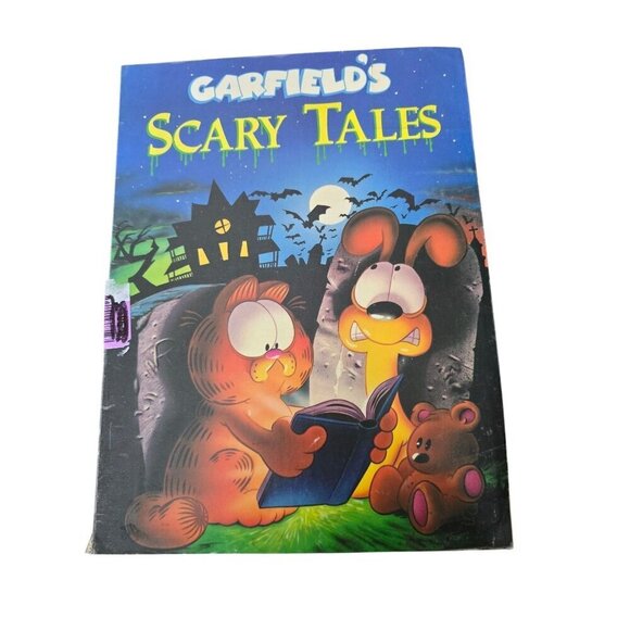 Garfield's Scary Tales by Jim Kraft Picture Book Halloween - Picture 1 of 12